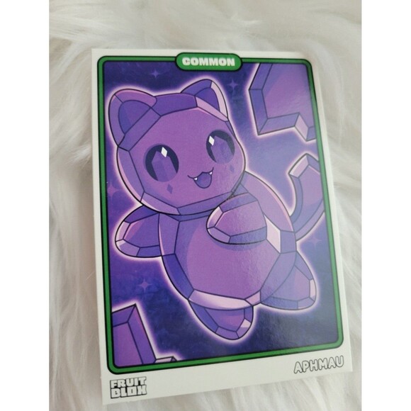 Aphmau trading card Aphmau fruit blox trading cards Amethyst Card - Picture 1 of 1